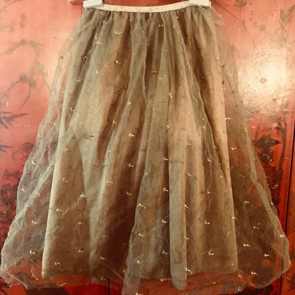 Firefly Chenille Skirt by Zara